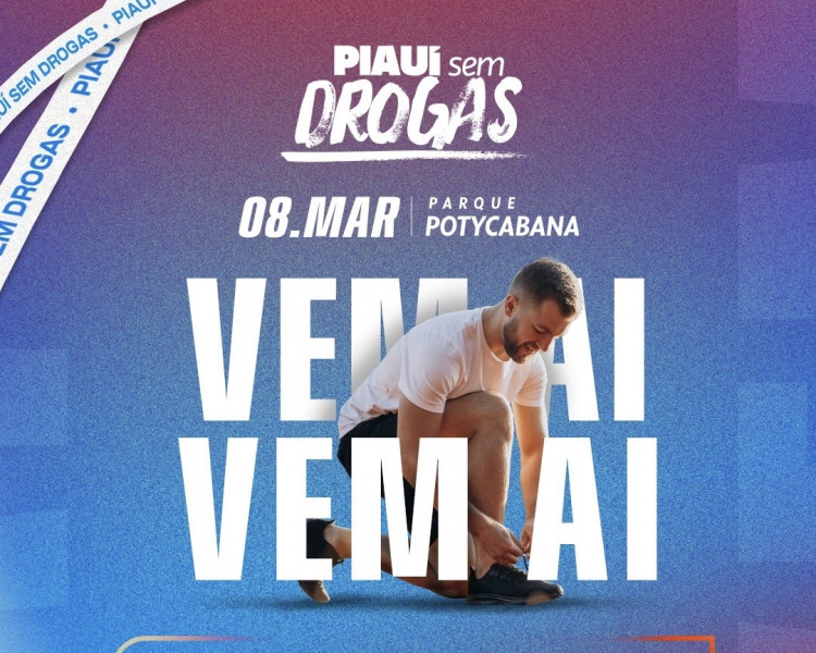 Piau Sem Drogas ser na Potycabana 